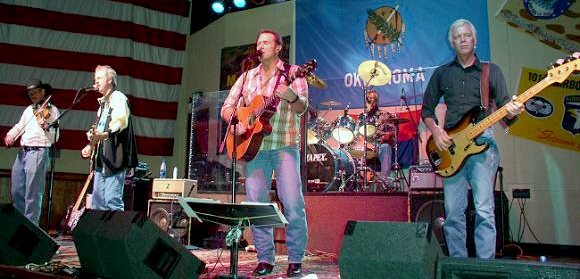 John Arnold Band onstage at Toby Keith's I Love This Bar and Grill in Oklahoma City